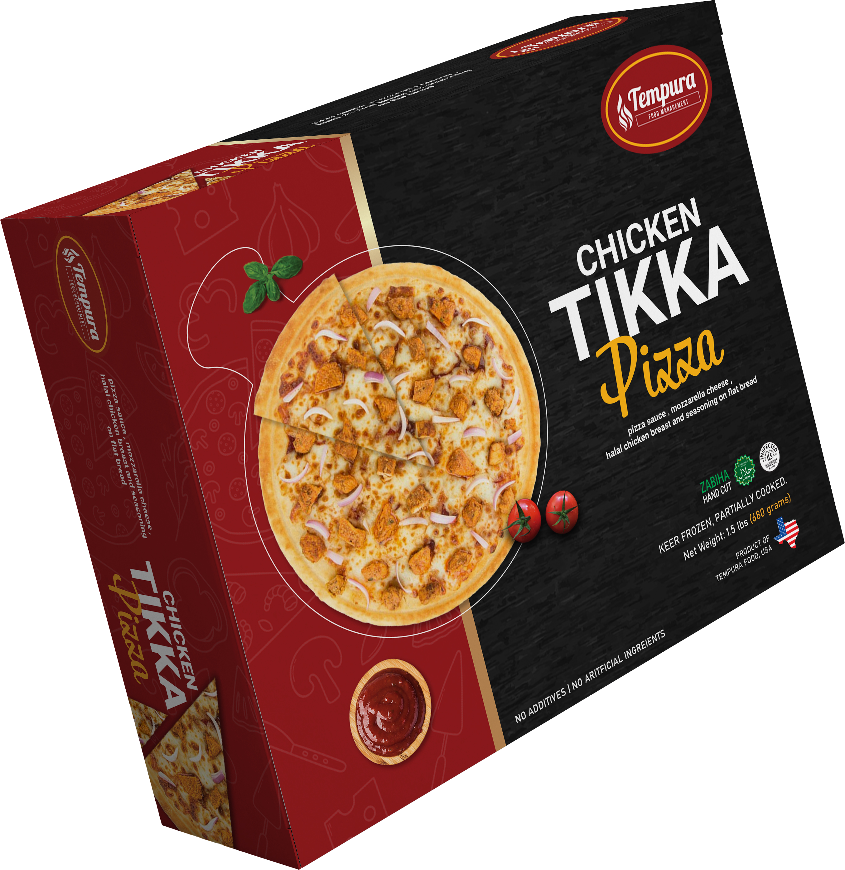 CHICKEN TIKKA PIZZA